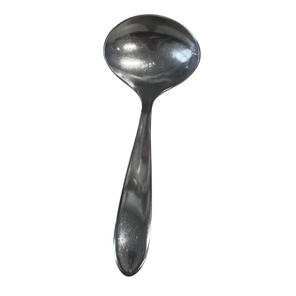 Stainless Steel Gravy Spoon Ladle Denmark 18/8 Silverware Kitchen‎ Utensil